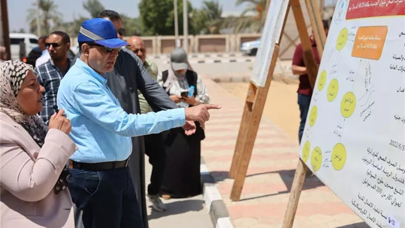 ضمن «حياة كريمة».. محافظ المنيا يتابع الاستعدادات النهائية لتشغيل محطة صرف صحي ملوي