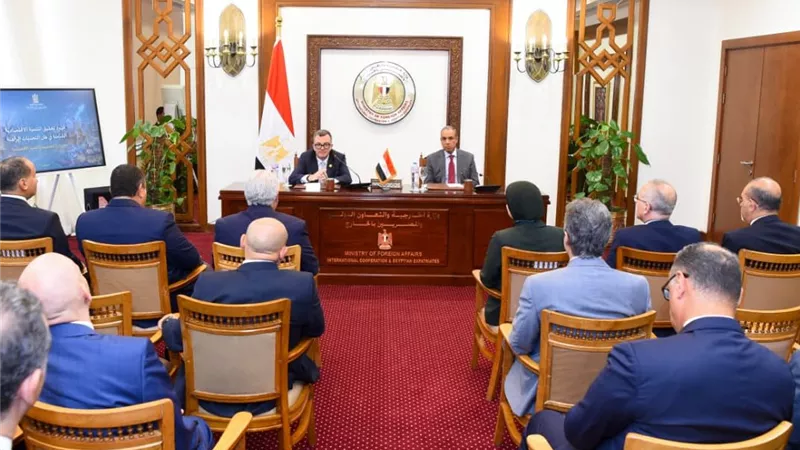وزير الخارجية يستقبل وزير التخطيط لتعزيز التكامل في الملفات الاقتصادية