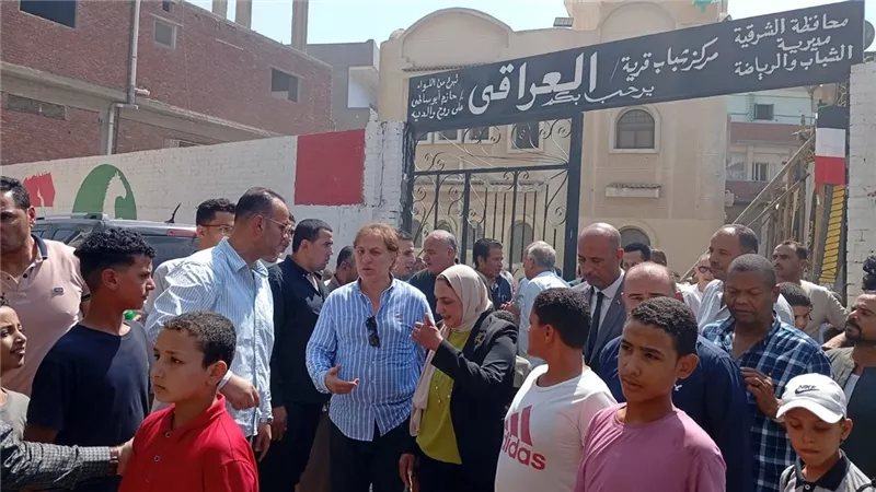 افتتاح مركز شباب العراقي بعد تجهيزه ورفع كفاءته بمحافظة الشرقية