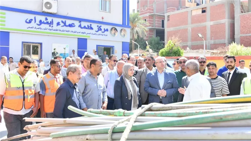 إجراءات قانونية ضد المتعدين على مياه الشرب في الفيوم