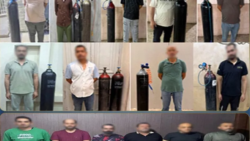 انفجار أسطوانة هيليوم داخل مول بالتجمع الخامس يكشف مخازن غازات بدون ترخيص.. ضبط 997 أسطوانة