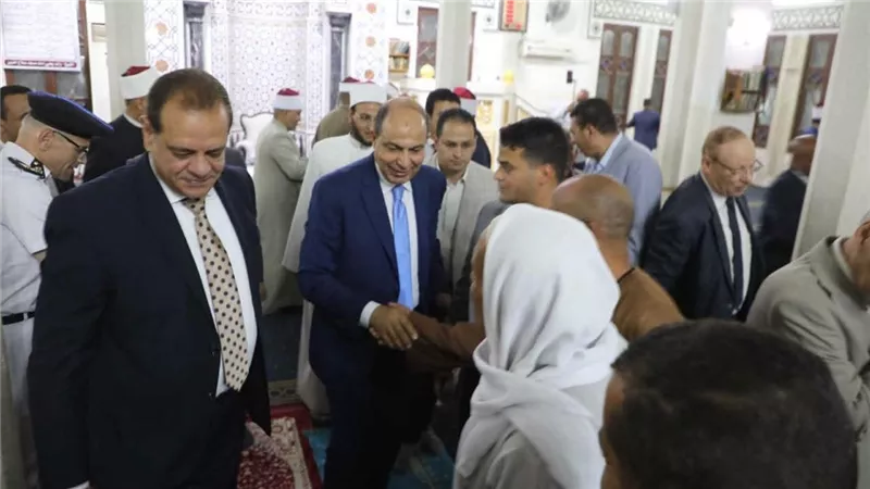 محافظ المنيا يشهد احتفالية الأوقاف بذكرى المولد النبوي الشريف بمسجد صلاح الدين