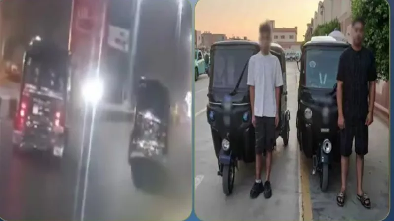 ضبط قائدي توك توك بعد حركات استعراضية وتعريض حياة المواطنين للخطر في الغربية