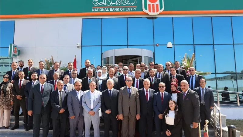 لخدمة الطلاب.. افتتاح فرع للبنك الأهلي المصري بالجامعة الأهلية في المنيا