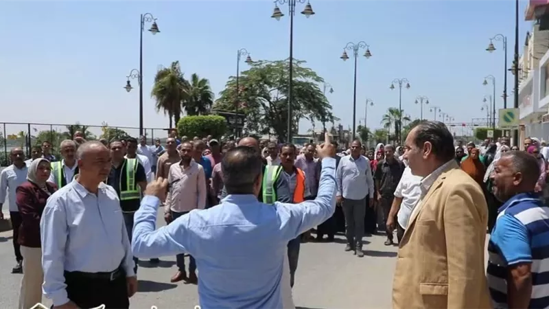إخلاء كلي لديوان عام بني سويف لاختبار جاهزية الطوارئ