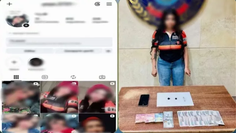 بحوزتها حشيش.. ضبط صانعة محتوى نشرت فيديوهات خادشة للحياء