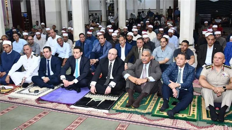 بالصور.. محافظ الفيوم يشهد احتفال الأوقاف بذكرى المولد النبوي الشريف