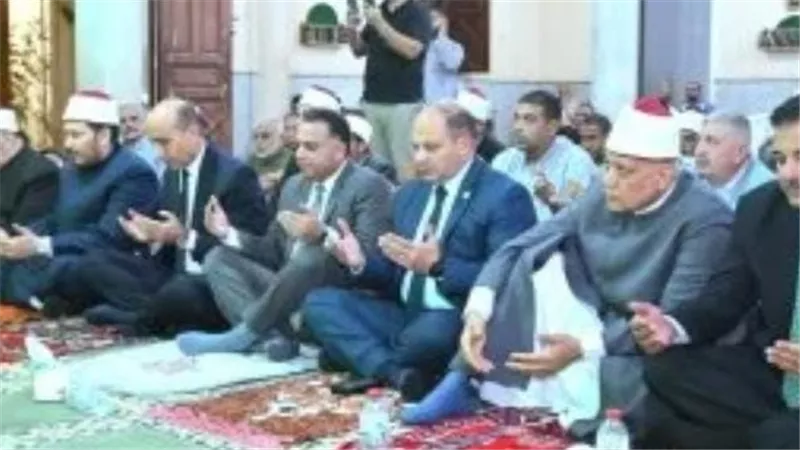 في أجواء روحانية.. أوقاف البحيرة تحتفل بالمولد النبوي بمسجد الحبشي في دمنهور
