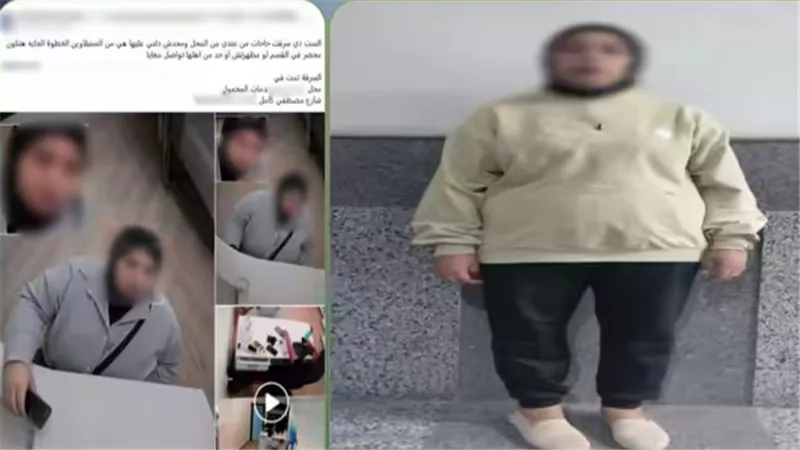 بأسلوب المغافلة.. ضبط سيدة سرقت سماعة هاتف من محل بالدقهلية