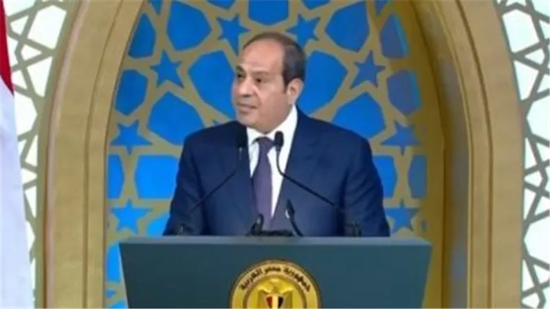 الرئيس السيسي: الدولة في حالة يقظة ومتابعة مستمرة لكل ما يتعلق بالأمن القومي المصري