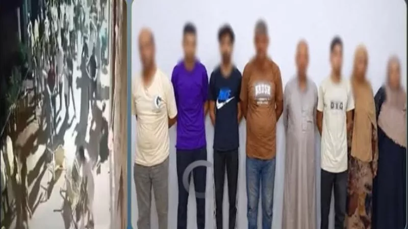 مشاجرة بسبب كراسي فرح تنتهي بضبط 10 أشخاص في الجيزة