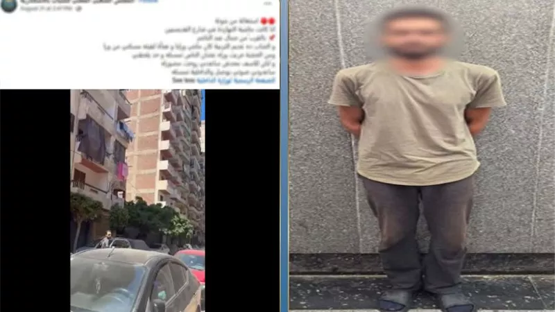 تعرض طالبة للتحرش أثناء سيرها بأحد شوارع الإسكندرية.. والأمن يضبط المتهم