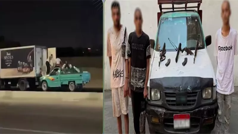 حبس 3 متهمين في واقعة سرقة حمولة سيارة نقل بطريق الإسماعيلية
