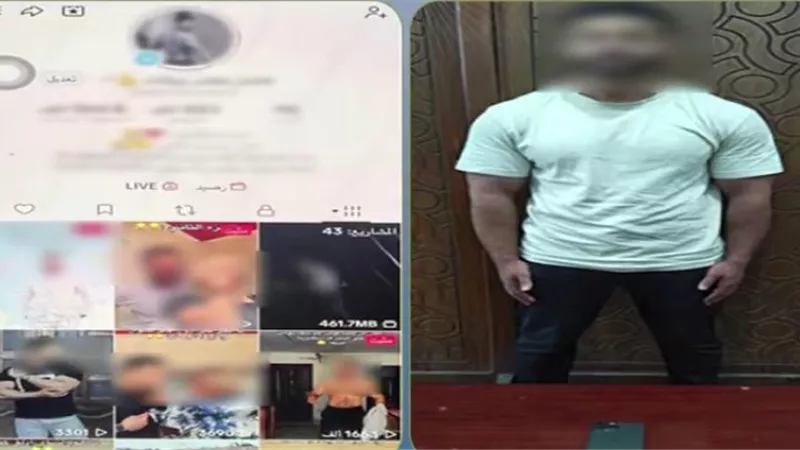 ضبط صانع محتوى لنشره فيديوهات بألفاظ وحركات خادشة للحياء بالإسكندرية 