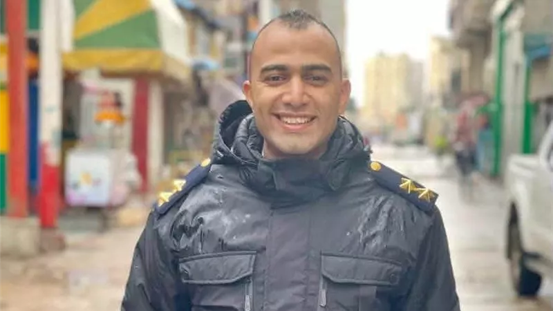 مصرع معاون مباحث سنورس بعد انقلاب سيارته بطريق الفيوم القاهرة الصحراوي