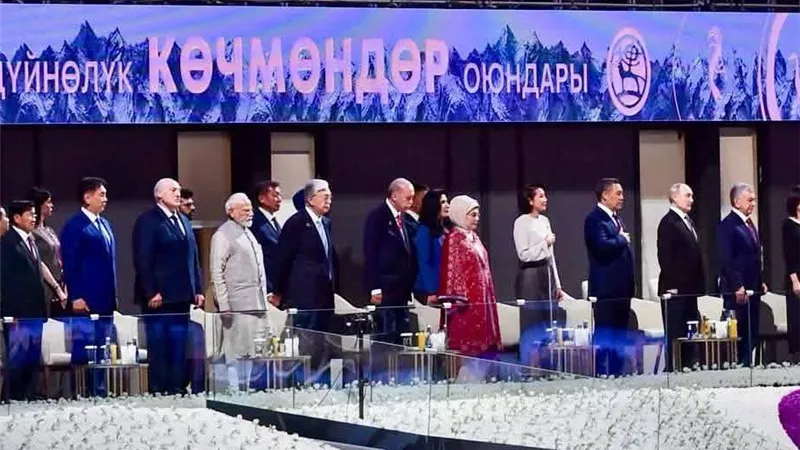 نائب رئيس الوزراء للشؤون الاقتصادية يشهد افتتاح الدورة السادسة للألعاب العالمية للبدو الرحل في 