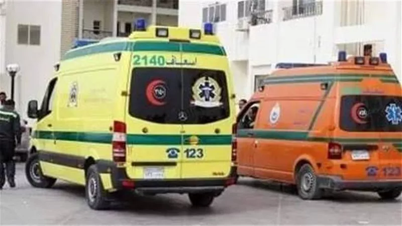 إصابة 7 أشخاص في انقلاب سيارة ملاكي بطريق أسيوط الغربي
