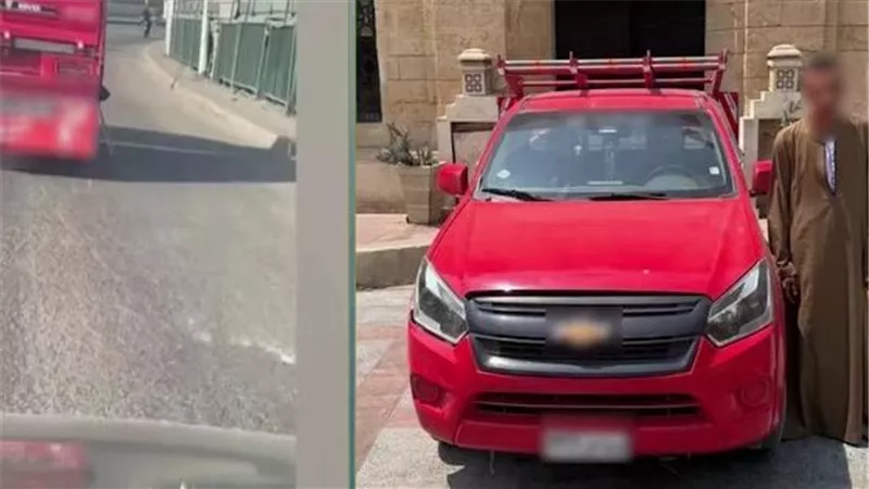 مطاردة واصطدام.. ضبط سائق «ربع نقل» طارد سيدة وأتلف سيارتها بالقاهرة