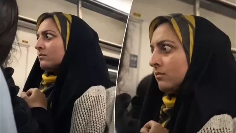 «اتركونا وشأننا».. خناقة بين شرطة الآداب وعدد من النساء داخل مترو أنفاق بإيران بسبب الحجاب