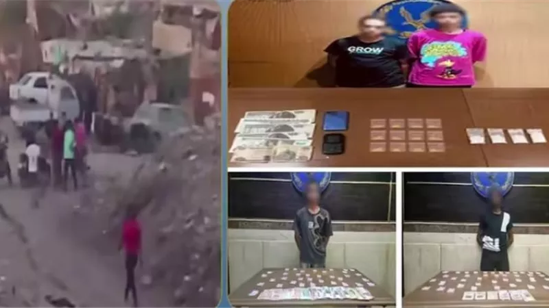 ضبط 4 عاطلين بعد تداول فيديو الاعتداء على ميكروباص بسبب تصويرهم بالجيزة