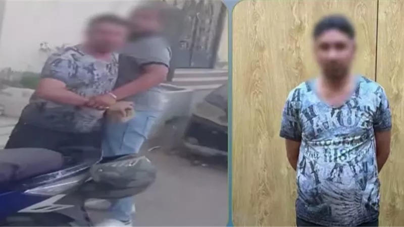 ضبط عامل مقهى لتهديد مهندس كيميائي بقطعة حجرية خلال مشادة في الجيزة