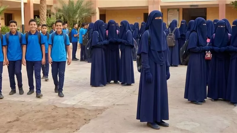 بعد منشور ارتداء النقاب للطالبات.. تعليم قنا تحيل مدير مدرسة إعدادية بدشنا للتحقيق