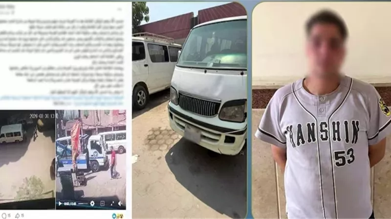 «منتهي التراخيص».. حقيقة ادعاء احتجاز ميكروباص دون وجه حق بدار السلام