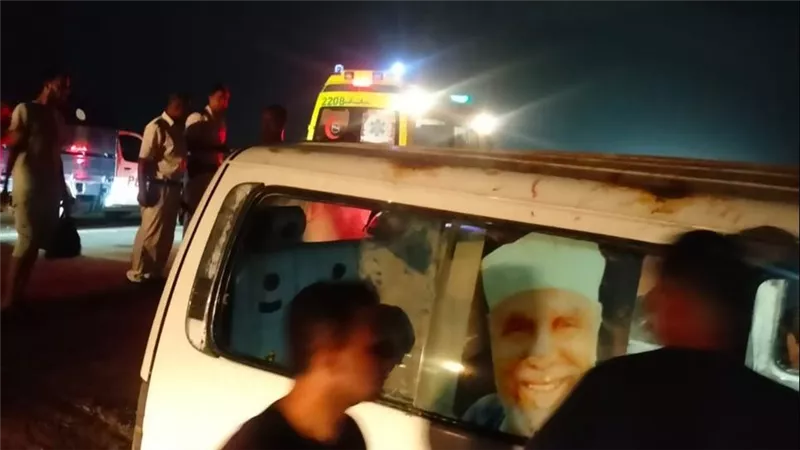 ننشر قائمة أسماء المصابين في حادث طريق 