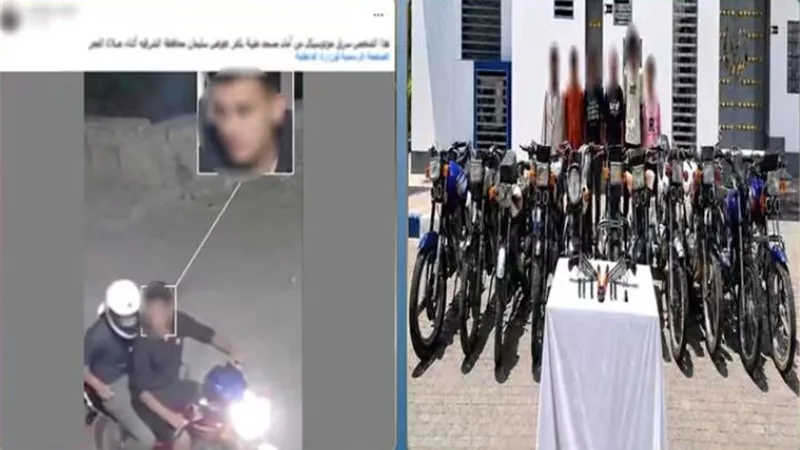 بعد 11 واقعة.. سقوط عصابة سرقة الدراجات النارية في الشرقية