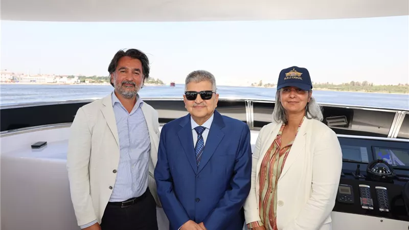 الفريق أسامة ربيع يستقبل الرئيس التنفيذي لـ«لويدز ليست إنتليجينس»