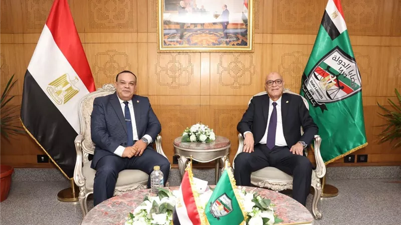 رئيس الوطنية للانتخابات يهنئ رئيس قضايا الدولة ويؤكد أهمية التعاون القضائي