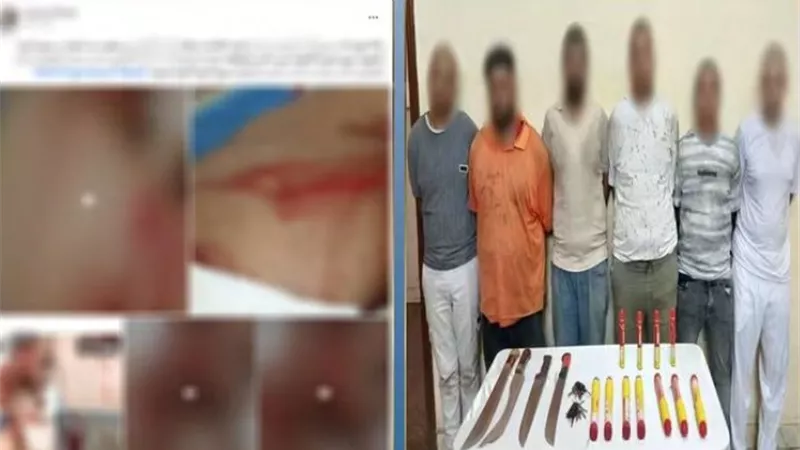 ضبط 6 متهمين بواقعة التعدي على شقيق مالك مقهى بالأسلحة البيضاء في السويس