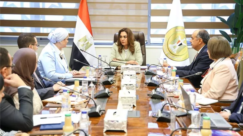 وزيرة التنمية المحلية تبحث مع رئيسة المجلس القومي للأمومة والطفولة تعزيز منظومة حماية الطفل 