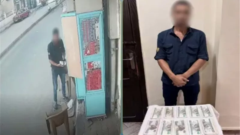 بعد تداول فيديو للواقعة.. ضبط سارق كشك سجائر بالبحيرة واستعادة الأموال