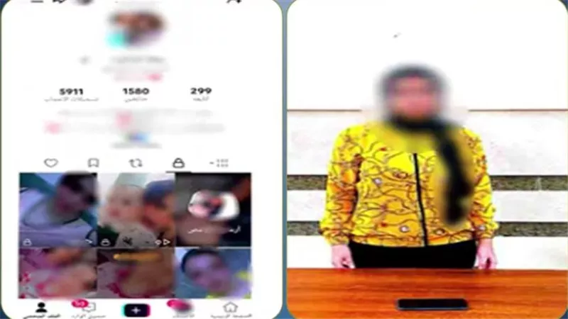 ضبط صانعة محتوى بتهمة نشر فيديوهات خادشة للحياء بالدقهلية 