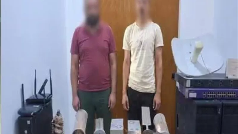 ضبط شخصين لإدارة شبكة بث تليفزيوني لاسلكية دون ترخيص في القليوبية