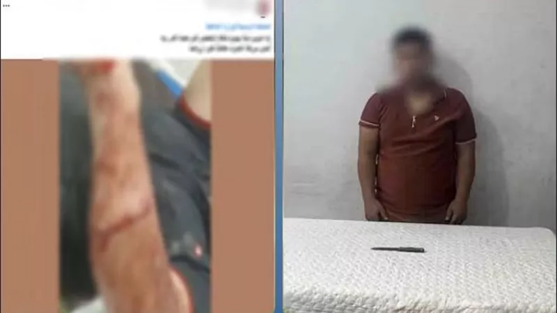 ضبط نجار اعتدى على آخر بسلاح أبيض وأتلف سيارة بسبب خلافات الجيرة بدمياط