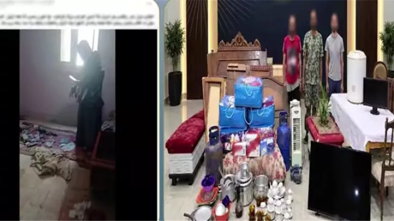 ضبط لصين وتاجر خردة لسرقة محتويات شقة في الإسكندرية
