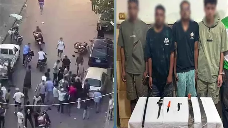 بسبب خلافات الجيرة.. ضبط 6 أشخاص بعد مشاجرة بالأسلحة البيضاء بالإسماعيلية