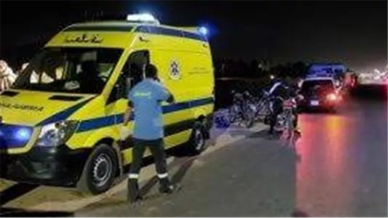 مصرع شخصين وإصابة ثالث في حادث تصادم مروع بالطريق الزراعي الشرقي بإسنا