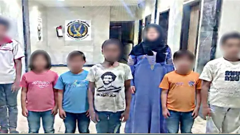 ضبط 9 أشخاص لاستغلال 7 أطفال في التسول وبيع السلع بالقاهرة