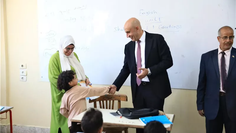وزير التعليم يتفقد 3 مدارس بالغربية ويوجه رسائل مهمة بشأن الحضور والتقييمات