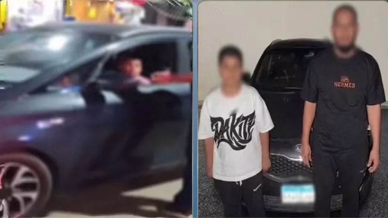 القبض على طالب 15 سنة لقيادة سيارة والده بالقاهرة وتعريض حياته والمواطنين للخطر