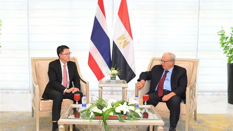 نائب رئيس الوزراء يستقبل النائب الثاني لرئيس مجلس النواب التايلاندي لبحث تعزيز التعاون بين البلدين
