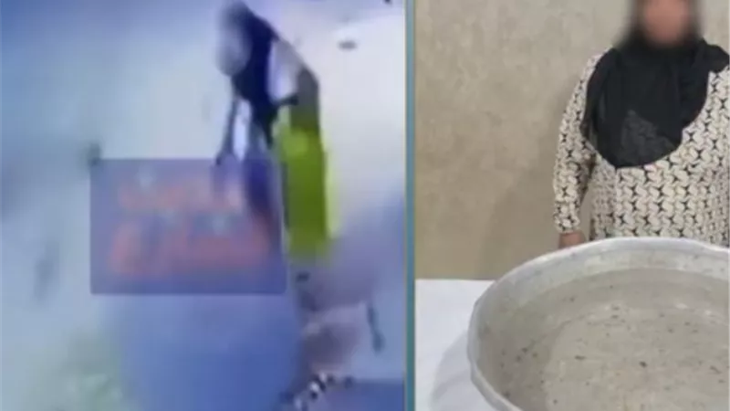 ضربته بالطشت.. تفاصيل اعتداء سيدة على شخص من ذوي الهمم بالمنيا